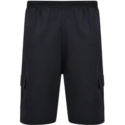 Kam Big & Tall Black Cargo Shorts - Shorts Kam Big & Tall Black Cargo Shorts - Shorts