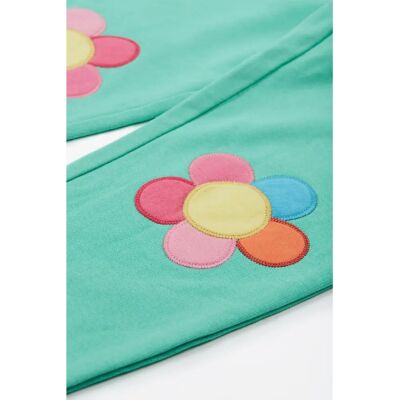 Frugi - Character Organic Cotton - Jade/Multi - Crawlers Frugi - Character Organic Cotton - Jade/Multi - Crawlers