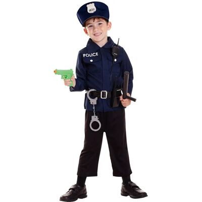 Amscan Kinder Politie Kostuum - Maat 116 Amscan Kinder Politie Kostuum - Maat 116