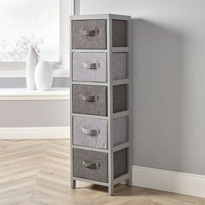 Metro Storage Chest Unit - Grey - Wood - Drawers - Storage Chest Metro Storage Chest Unit - Grey - Wood - Drawers - Storage Chest