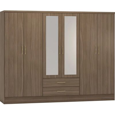 Seconique Nevada Rustic Oak Model - Wardrobe Seconique Nevada Rustic Oak Model - Wardrobe