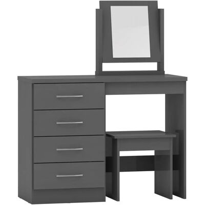 Seconique Nevada 4 Drawer Dressing Table Set - Dressing Table Set Seconique Nevada 4 Drawer Dressing Table Set - Dressing Table Set