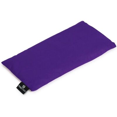 Yoga Studio Oreiller aux graines de lin bio sans parfum - Violet - Oreiller pour les yeux - Publicité Yoga Studio Oreiller aux graines de lin bio sans parfum - Violet - Oreiller pour les yeux - Publicité