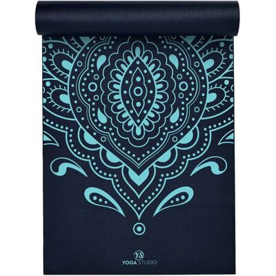 Generic Mysterious Peacock - Bleu marine - 6mm - Tapis de yoga - Publicité Generic Mysterious Peacock - Bleu marine - 6mm - Tapis de yoga - Publicité