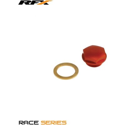 RFX Capuchon de remplissage d'huile orange KTM SX65 - Course - Publicité RFX Capuchon de remplissage d'huile orange KTM SX65 - Course - Publicité
