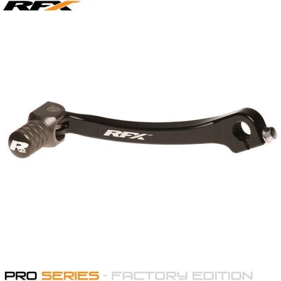 Pédale de vitesse RFX Flex+ Factory Edition - Noir/Titane anodisé dur - Honda CRF250/450 - Publicité Pédale de vitesse RFX Flex+ Factory Edition - Noir/Titane anodisé dur - Honda CRF250/450 - Publicité