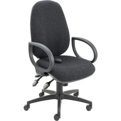 Ashvale Ergo Lumbar Pump Charcoal Office Chair - Office Chair Ashvale Ergo Lumbar Pump Charcoal Office Chair - Office Chair