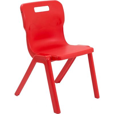 Titan T6-R Red Chair - Size 6 - 460mm Seat Height Titan T6-R Red Chair - Size 6 - 460mm Seat Height