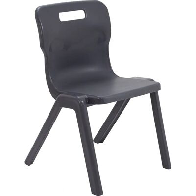 Titan - One Piece Chair T6-C - Charcoal Titan - One Piece Chair T6-C - Charcoal