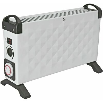 Challenge - Diamond 2kW Convector Heater - White - Timer Challenge - Diamond 2kW Convector Heater - White - Timer