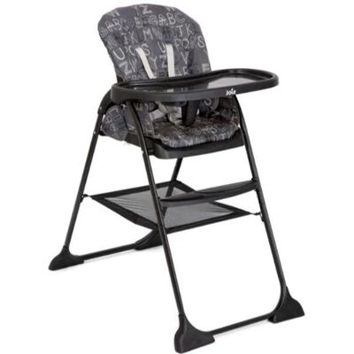 Joie mimzy Snacker Hochstuhl - ABC Charcoal Joie mimzy Snacker Hochstuhl - ABC Charcoal