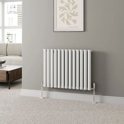 Radilux White Model - Horizontal Oval Column Radiator 600x780mm Radilux White Model - Horizontal Oval Column Radiator 600x780mm