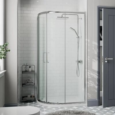 Diamond 1200 X 900mm Left Hand Offset Quadrant Shower Enclosure - Shower Enclosure Diamond 1200 X 900mm Left Hand Offset Quadrant Shower Enclosure - Shower Enclosure