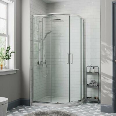 Diamond - Quadrant - 1000x800 - RH Offset - Shower Enclosure Diamond - Quadrant - 1000x800 - RH Offset - Shower Enclosure