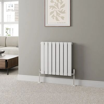 Radilux - Horizontal Double Flat Panel Designer Radiator - 600x608mm - Radiator Radilux - Horizontal Double Flat Panel Designer Radiator - 600x608mm - Radiator