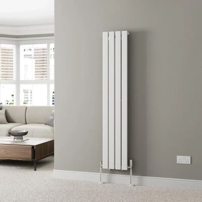 Radilux - Vertical Panel Radiator - 1600x300mm - White Radilux - Vertical Panel Radiator - 1600x300mm - White