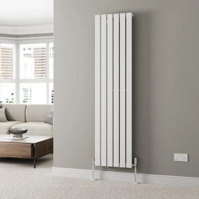 Unbranded - Designer Radiator - Vertical - White - Radiator Unbranded - Designer Radiator - Vertical - White - Radiator