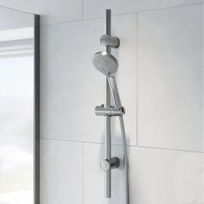 Architeckt Round Shower Kit with Multi Spray Chrome - Shower Head Architeckt Round Shower Kit with Multi Spray Chrome - Shower Head