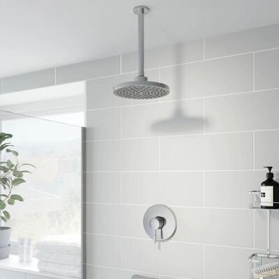 Essentials - Concealed Stick Shower - Chrome - Shower Head Essentials - Concealed Stick Shower - Chrome - Shower Head