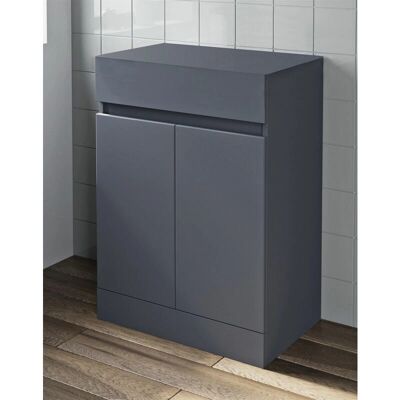Artis - Vanity 600mm - Grey - Bathroom Vanity Unit Artis - Vanity 600mm - Grey - Bathroom Vanity Unit