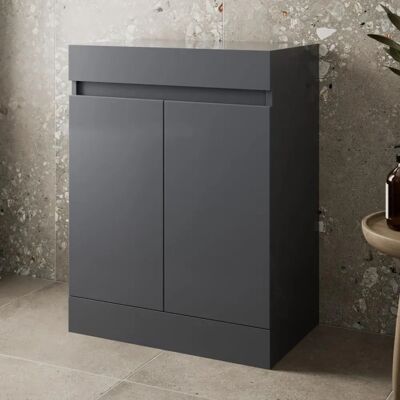 Artis - Vanity 600mm - Grey - Bathroom Vanity Unit Artis - Vanity 600mm - Grey - Bathroom Vanity Unit
