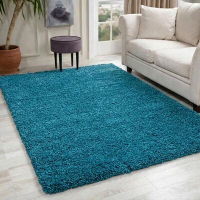 Serdim Rugs - Serdim 80x150 - Teal - Polypropylene - Rug Serdim Rugs - Serdim 80x150 - Teal - Polypropylene - Rug
