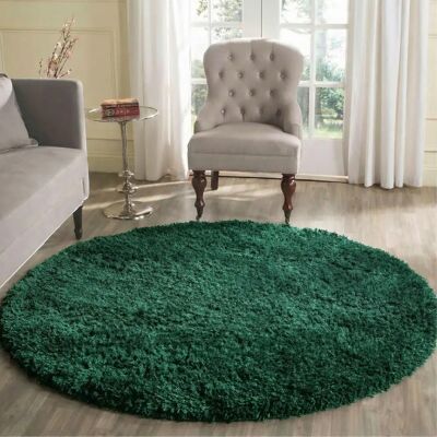 Serdim Rugs - Round 120 x 120cm Emerald - Round 120 x 120cm - Emerald - Rug Serdim Rugs - Round 120 x 120cm Emerald - Round 120 x 120cm - Emerald - Rug