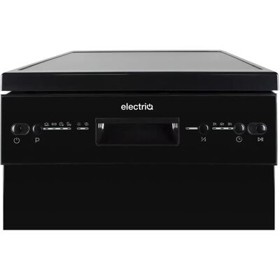 Electriq - Slimline Dishwasher - Black - 10 Place - Dishwasher Electriq - Slimline Dishwasher - Black - 10 Place - Dishwasher