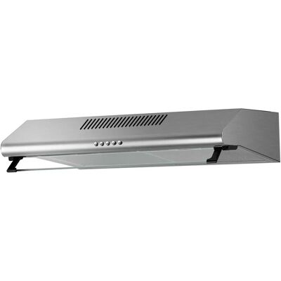 electriQ - 60cm Visor - Top & Rear - Stainless Steel - Cooker Hood electriQ - 60cm Visor - Top & Rear - Stainless Steel - Cooker Hood
