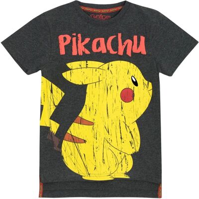T-shirt Pikachu Puff Print Pokémon - T-Shirt - Publicité T-shirt Pikachu Puff Print Pokémon - T-Shirt - Publicité