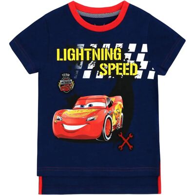 T-Shirt Disney Cars Lightning McQueen Taille 4 Bleu - Publicité T-Shirt Disney Cars Lightning McQueen Taille 4 Bleu - Publicité