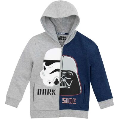 Star Wars Darth Vader Stormtrooper Grau Kapuzenpullover Star Wars Darth Vader Stormtrooper Grau Kapuzenpullover