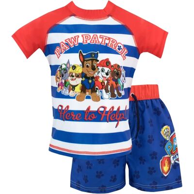 Paw Patrol Blau Zwei-Teile-Schwimmset - Badeanzug für Jungen Paw Patrol Blau Zwei-Teile-Schwimmset - Badeanzug für Jungen
