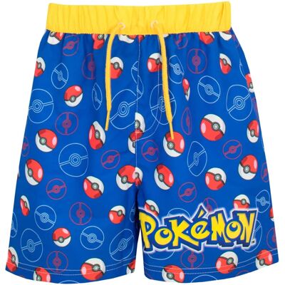 Pokemon Pokeball Swim Shorts - Boys 10-11 Years Pokemon Pokeball Swim Shorts - Boys 10-11 Years