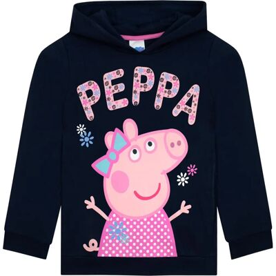 Moletom azul Peppa Pig - Meninas 4-5 anos Moletom azul Peppa Pig - Meninas 4-5 anos