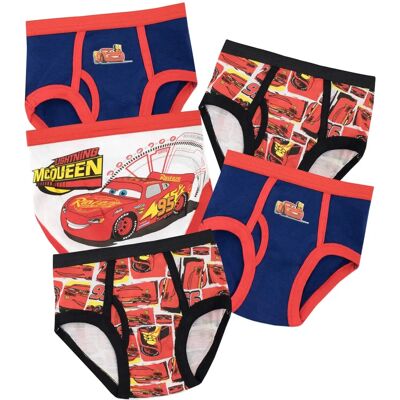 Disney Cars Unterwäsche - Lightning McQueen 5er-Pack für Jungen 6-7 Jahre Disney Cars Unterwäsche - Lightning McQueen 5er-Pack für Jungen 6-7 Jahre