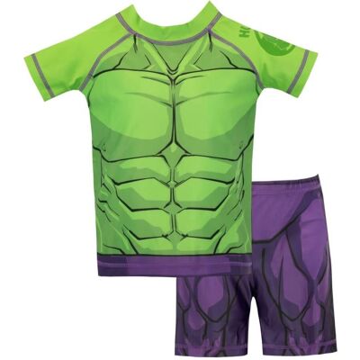 Marvel - The Incredible Hulk - Verde - 4-5 Anos - Conjunto de natação Marvel - The Incredible Hulk - Verde - 4-5 Anos - Conjunto de natação