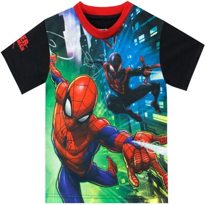 Marvel Spiderman Black T-Shirt - Boys 3-4 Years Marvel Spiderman Black T-Shirt - Boys 3-4 Years