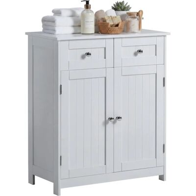 Bath Vida Priano 2 White Bathroom Cabinet - Bathroom Storage Bath Vida Priano 2 White Bathroom Cabinet - Bathroom Storage