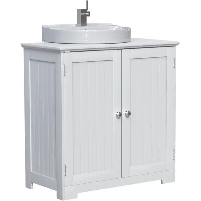Armoire de salle de bain Priano blanc - Rangements Armoire de salle de bain Priano blanc - Rangements