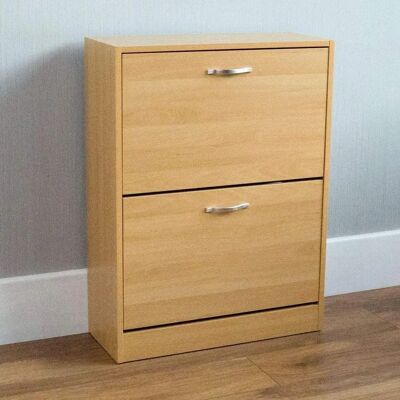 Home Discount Skoskåp - 2-3 Lådor - Furu - Hallmöbel Home Discount Skoskåp - 2-3 Lådor - Furu - Hallmöbel