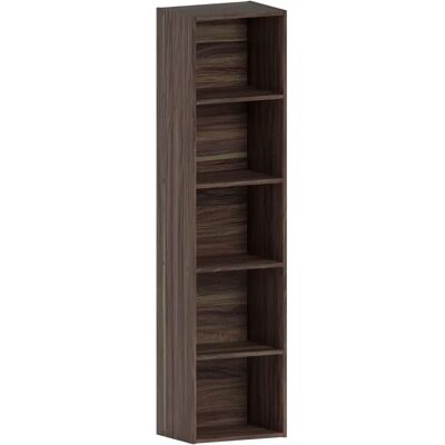 Vida Designs Walnuss Bücherregal - 5 Etagen Würfel - Büro & Wohnzimmer Vida Designs Walnuss Bücherregal - 5 Etagen Würfel - Büro & Wohnzimmer
