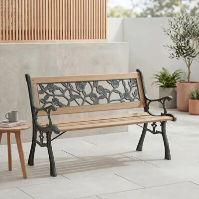 Home Discount - Garden Vida - Pink - 3-seat - Garden bench Home Discount - Garden Vida - Pink - 3-seat - Garden bench