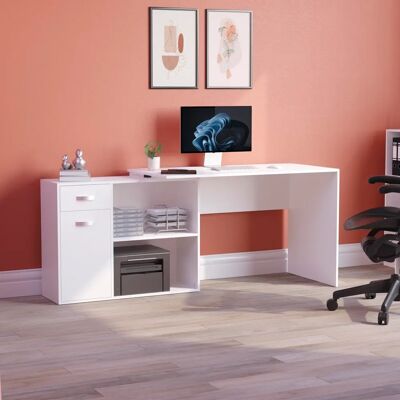Vida Designs Longton Adjustable L-Shaped Computer Desk - Office Vida Designs Longton Adjustable L-Shaped Computer Desk - Office