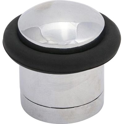 TIMco Cilinderdeurstop - Gepolijst Chroom - Vloerbevestiging - 41mm - Deurstop TIMco Cilinderdeurstop - Gepolijst Chroom - Vloerbevestiging - 41mm - Deurstop
