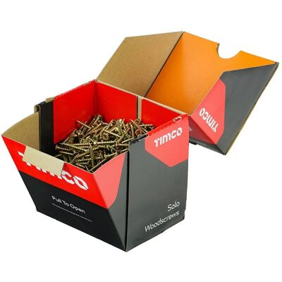 Wkręty do drewna z głowicą stożkową Timco Solo - 4,0 x 30mm Wkręty do drewna z głowicą stożkową Timco Solo - 4,0 x 30mm
