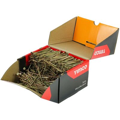 Wkręty do drewna z głową stożkową Timco Solo - 5.0 x 100mm - 1000 sztuk Wkręty do drewna z głową stożkową Timco Solo - 5.0 x 100mm - 1000 sztuk