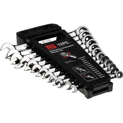 RS PRO Ratschen-Schlüsselsatz - 12-teilig RS PRO Ratschen-Schlüsselsatz - 12-teilig