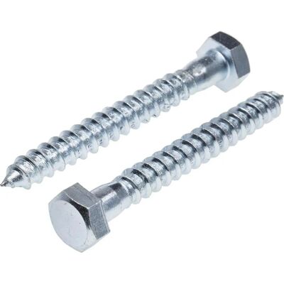 RS PRO Stahl Verzinkt Sechskantschraube - 10mm x 80mm - Schraube RS PRO Stahl Verzinkt Sechskantschraube - 10mm x 80mm - Schraube