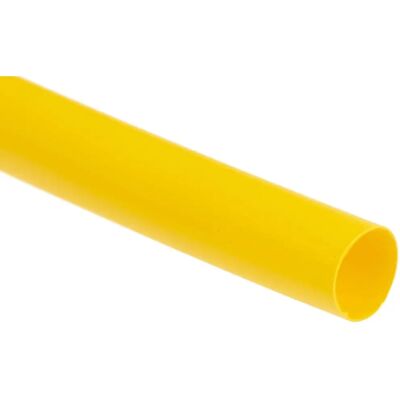 RS PRO Tubería termorretráctil amarilla 9.5mm 3:1 con adhesivo RS PRO Tubería termorretráctil amarilla 9.5mm 3:1 con adhesivo